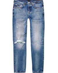river island mens straight jeans