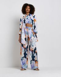 River Island Wide-leg and palazzo pants for Women - Up to 70% off 