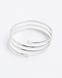 River Island - Colour Wire Arm Cuff Braclet - Lyst