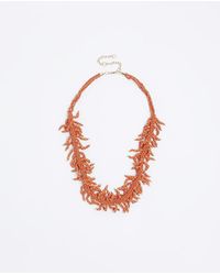 River Island - Beaded Necklace - Lyst