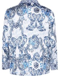 River Island Satin Plus Navy Giraffe Print Pyjama Trousers In Blue Lyst