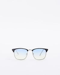 River Island - Tinted Lenses Square Sunglasses - Lyst