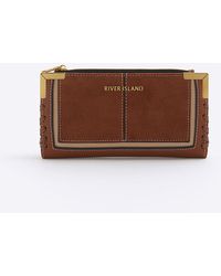 River Island - Whipstitch Purse - Lyst