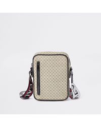 river island man bag