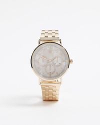 River Island - Rose Gold Watch - Lyst
