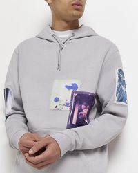 River Island Hoodies for Men | Online Sale up to 60% off | Lyst