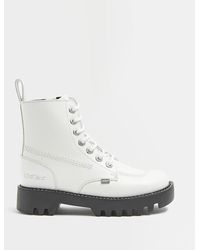 kickers boots womens