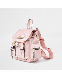 glitter backpack river island