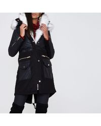 river island notorious parka