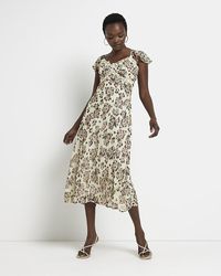Cream Lace Dresses for Women - Up to 74 
