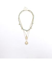 River Island - Colour Charm Layered Necklace - Lyst