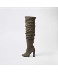 river island slouch boots
