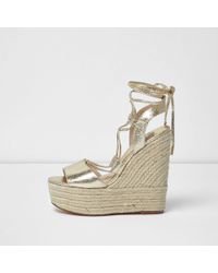 River Island Wedge sandals for Women | Online Sale up to 55% off | Lyst UK