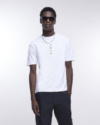 River Island - White Regular Fit Japanese Graphic T-shirt - Lyst