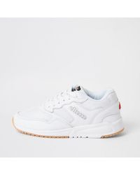 white ellesse sneakers