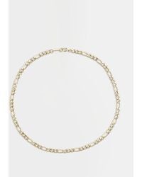 River Island - Gold Plated Curb Chain Necklace - Lyst