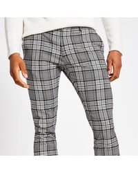 tartan chinos mens