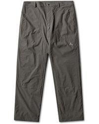 ROA - Fomes Double Knee Pinstriped Pants Bottoms - Lyst