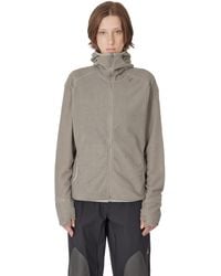ROA - Awi Thermal Zip Up Hoodie Tops - Lyst