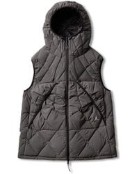 ROA - Nuna 800 Fill Power Pinstriped Down Vest Jackets - Lyst