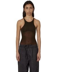 ROA - Haze Ultralight Seamless See Through Tank Top T-Shirts - Lyst