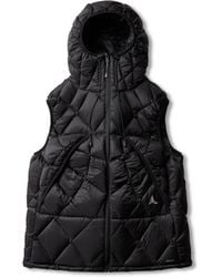 ROA - Nuna 800 Fill Power Hooded Down Vest Jackets - Lyst
