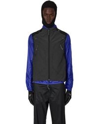 ROA - Numb Pinstriped Commuting Vest Coats And Jackets - Lyst