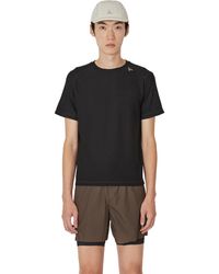 ROA - Ashi Wool Tencel Baselayer Short Sleeve Tops - Lyst
