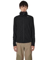 ROA - Awi Thermal Zip Up Hoodie Tops - Lyst