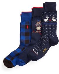 blue polo socks