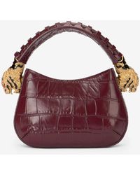 Roberto Cavalli - Mini Roar Bag With Crocodile Print - Lyst