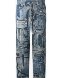 Roberto Cavalli - Patchwork Capsule Collection Jeans - Lyst