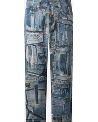 Roberto Cavalli - Patchwork Capsule Collection Jeans - Lyst