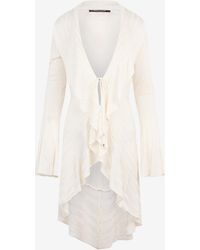 Roberto Cavalli - Off- Cardigan - Lyst