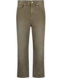 Roberto Cavalli - Cropped Jeans - Lyst