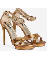 Roberto Cavalli - Jewel Panther Sandals - Lyst