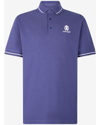 Roberto Cavalli - Polo Con Monogram Rc E Logo - Lyst