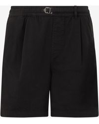 Roberto Cavalli - Cotton Bermuda Shorts - Lyst