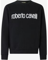 Roberto Cavalli - Sweatshirt With Logo - Lyst
