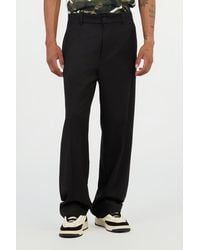 Roberto Cavalli - Wide Leg Trousers With Logo - Lyst