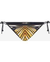 Roberto Cavalli - Ray Of Print Swimsuit Bikini Bottom - Lyst