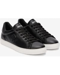 Roberto Cavalli - Sneaker With Embossed Monogram Rc - Lyst