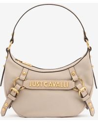 Roberto Cavalli - Sac Hobo Avec Lanières Et Logo - Lyst