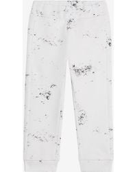 Roberto Cavalli - Pantalones Con Estampado De Salpicaduras Y Monogram Rc - Lyst