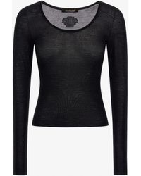 Roberto Cavalli - Crew Neck Sweater - Lyst