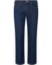 Roberto Cavalli - Jeans With Monogram Rc Embroidery - Lyst
