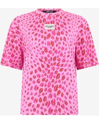 Roberto Cavalli - The Jaguar Kiss Print T-Shirt - Lyst