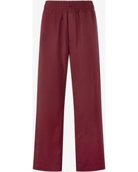 Roberto Cavalli - Loose Virgin Wool Pants - Lyst