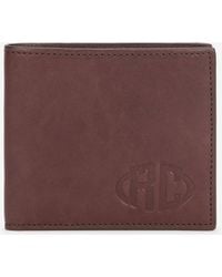 Roberto Cavalli - Square Bi-Fold Wallet With Rc Monogram - Lyst
