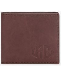 Roberto Cavalli - Square Bi-Fold Wallet With Rc Monogram - Lyst